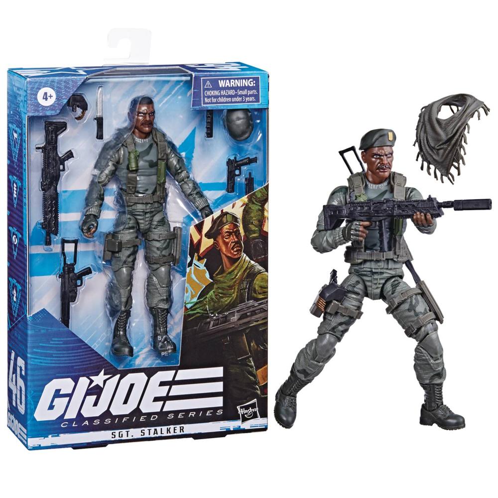 GI JOE CLASSIFIED SGT. STALKER 6IN AF