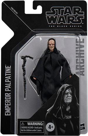 SW ARCHIVE BLACK EMPEROR PALPATINE 6 INCH AF