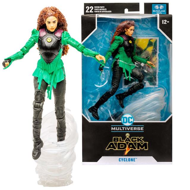 DC MULTIVERSE CYCLONE BLACK ADAM MCFARLANE AF
