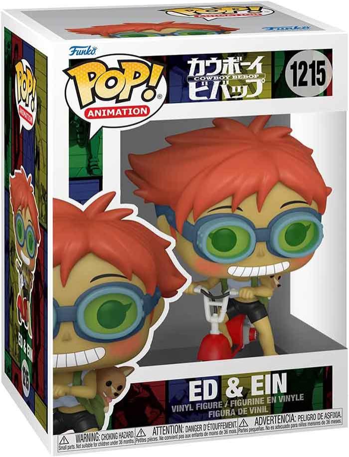 POP ANIMATION COWBOY BEBOP ED W/ EIN VINYL FIGURE