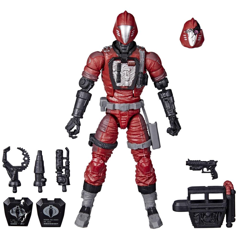 GI JOE CLASSIFIED CRIMSON BAT 6IN AF