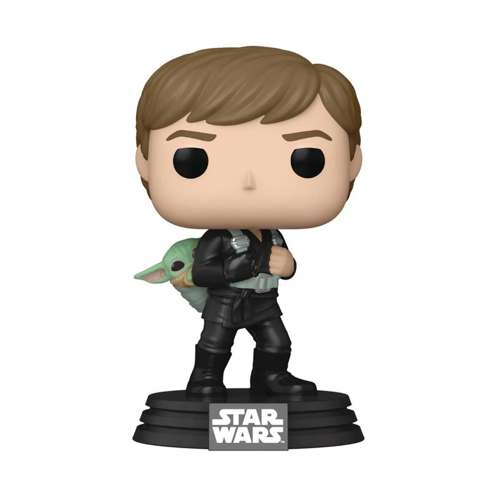 POP SW BOOK OF BOBA FETT LUKE W/ GROGU VIN FIG
