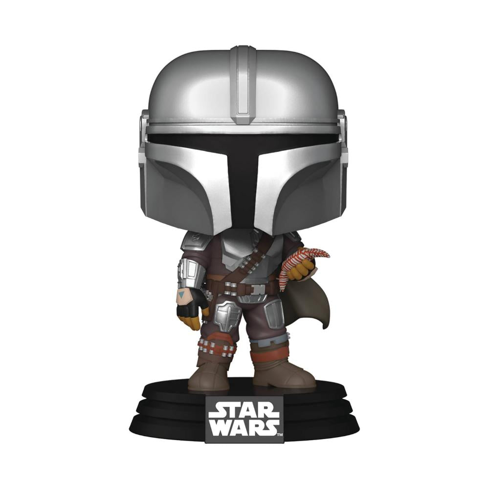 POP SW BOOK OF BOBA FETT MANDALORIAN W/ POUCH VIN FIG