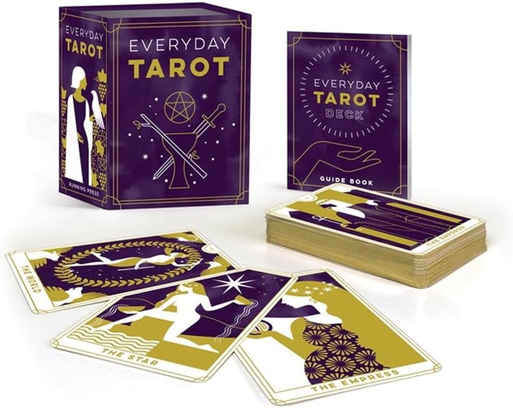 BOOK KIT EVERYDAY TAROT MINI TAROT DECK