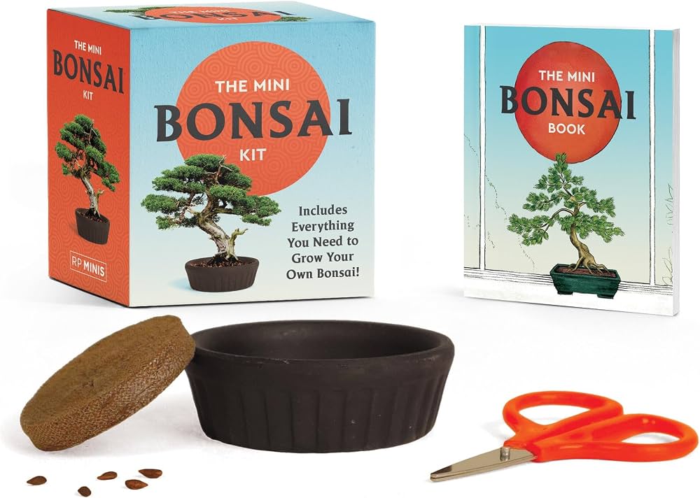 BOOK KIT MINI BONSAI KIT