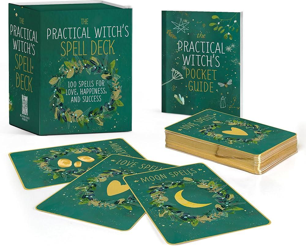 BOOK KIT PRACTICAL WITCHS SPELL DECK