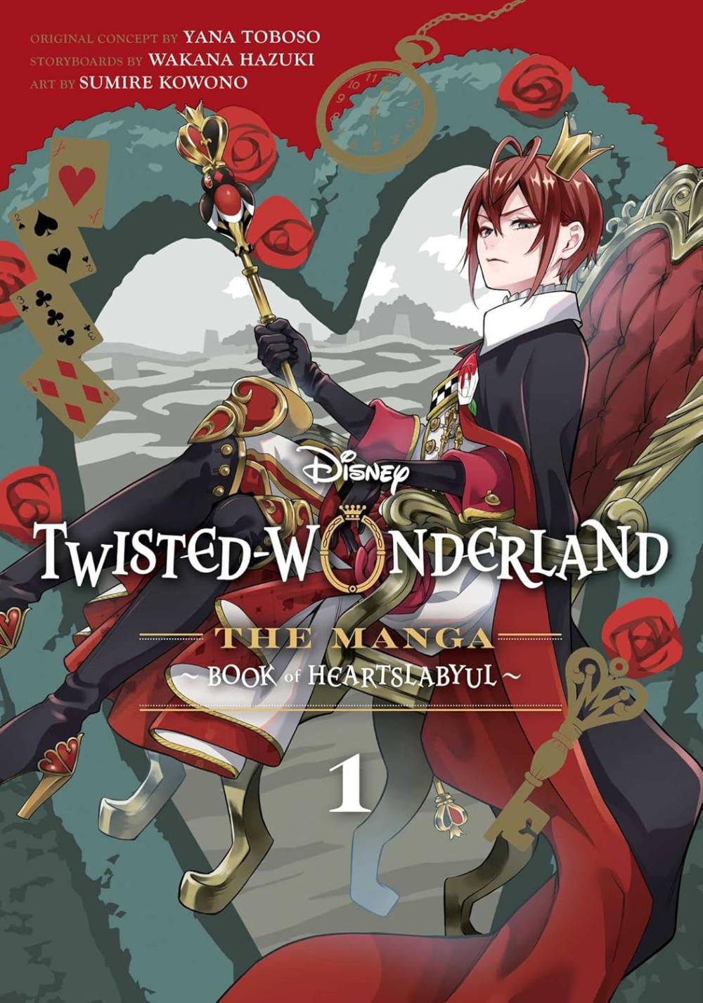 DISNEY TWISTED WONDERLAND MANGA GN VOL 01 Book of Heartslabyul
