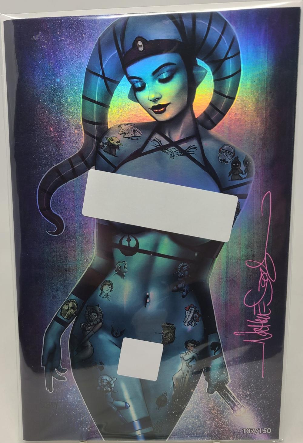 NATHAN SZERDY CONSIGNMENT - STAR WARS TWILEK NUDE FOIL