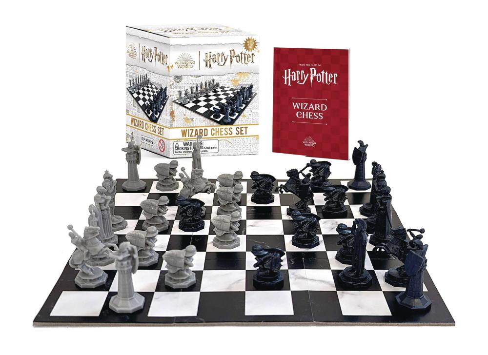 BOOK KIT HARRY POTTER WIZARD CHESS SET