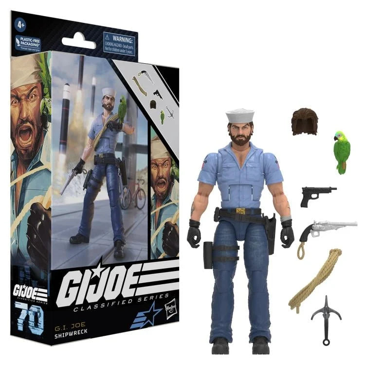 GI JOE CLASSIFIED SHIPWRECK 6IN AF