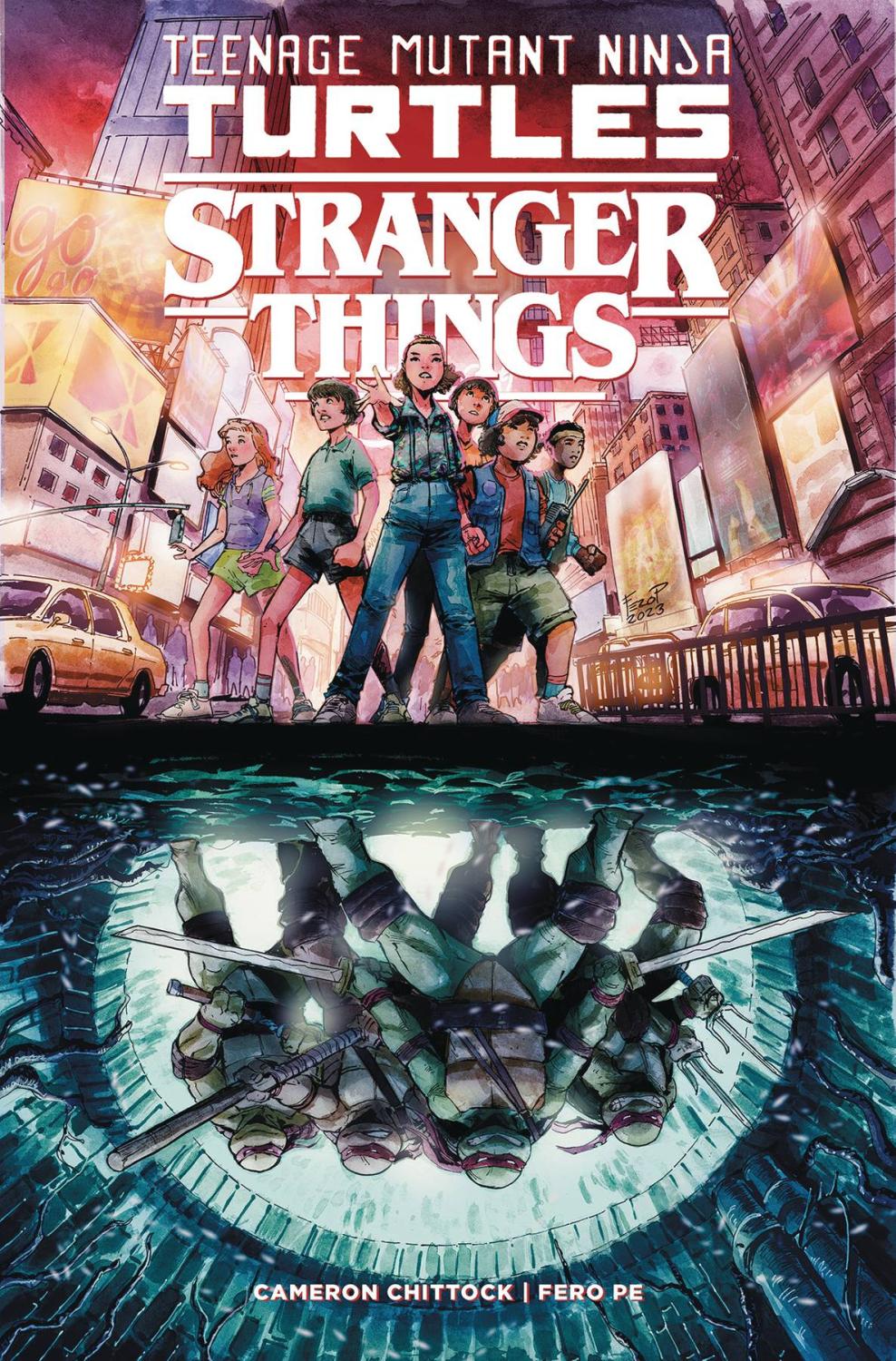 TMNT X STRANGER THINGS TP