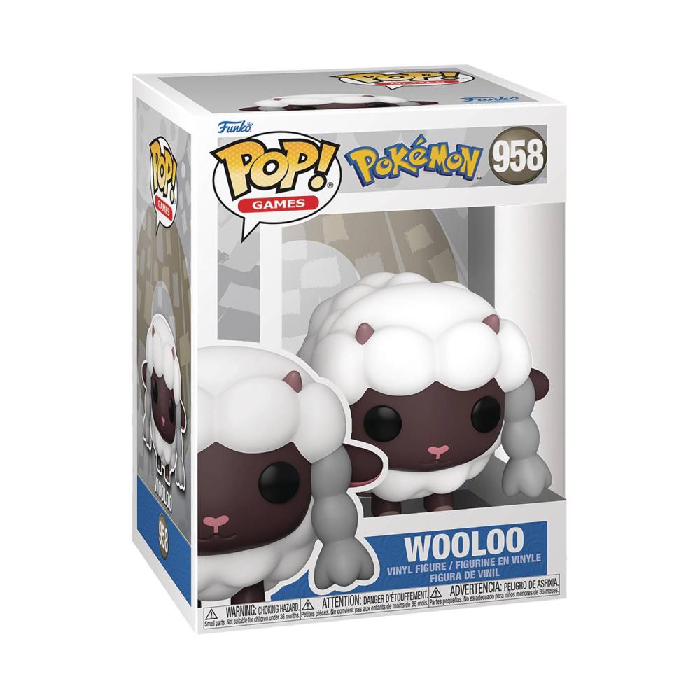 POP GAMES POKEMON WOOLOO VIN FIG