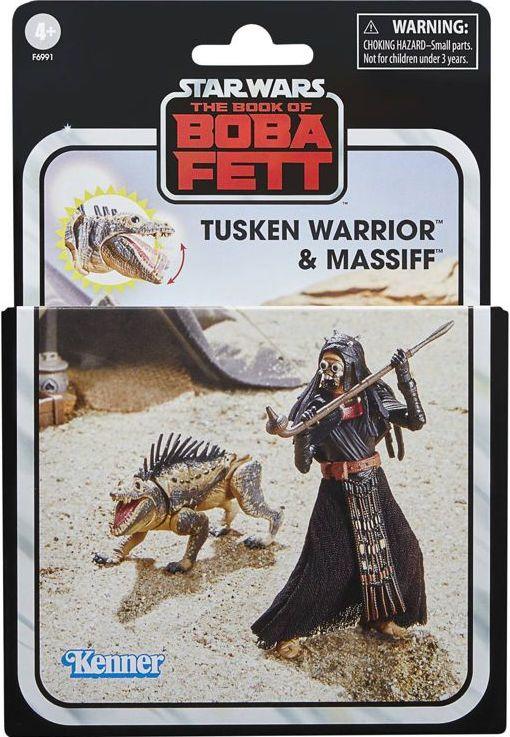 SW VINTAGE DLX TUSKEN WARRIOR AND MASSIFF BOBF AF