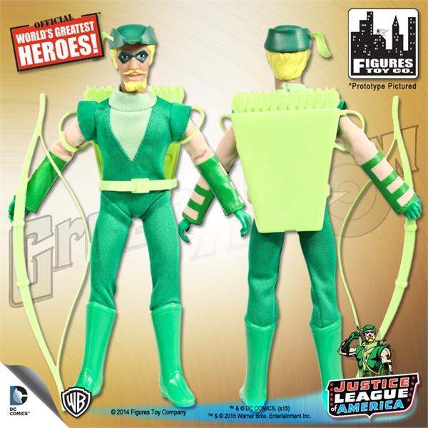 DC RETRO GREEN ARROW JLA 8IN AF