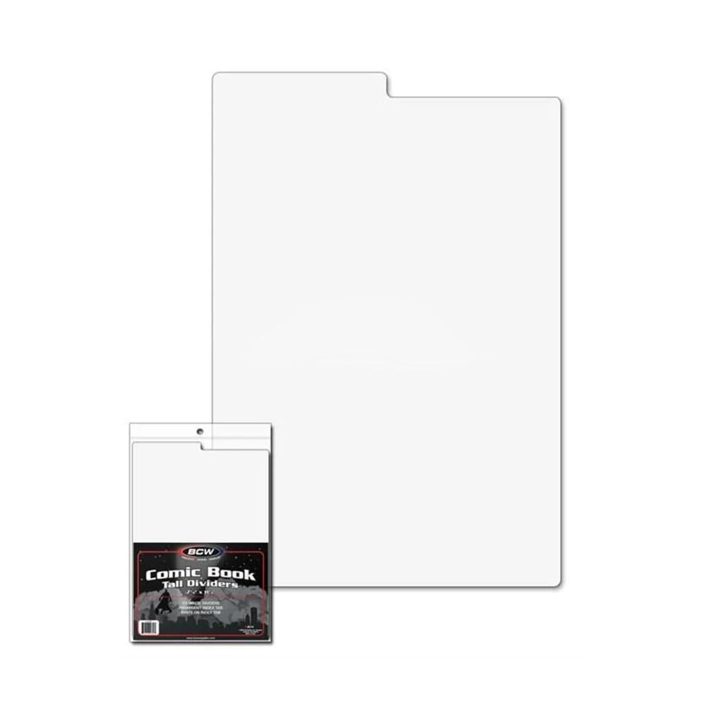 BCW DIVIDER COMIC TALL 7.25 X 11.25 - 25 CT