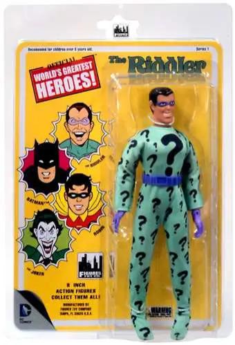 BATMAN RETRO RIDDLER S1 8IN AF