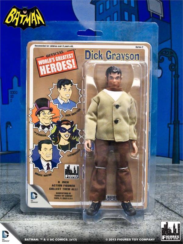 BATMAN RETRO DICK GRAYSON S2 8IN AF