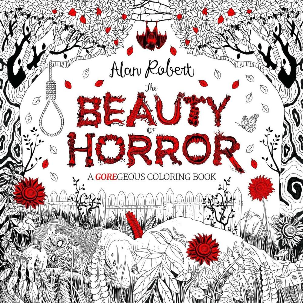 BEAUTY OF HORROR COLORING BOOK TP VOL 01