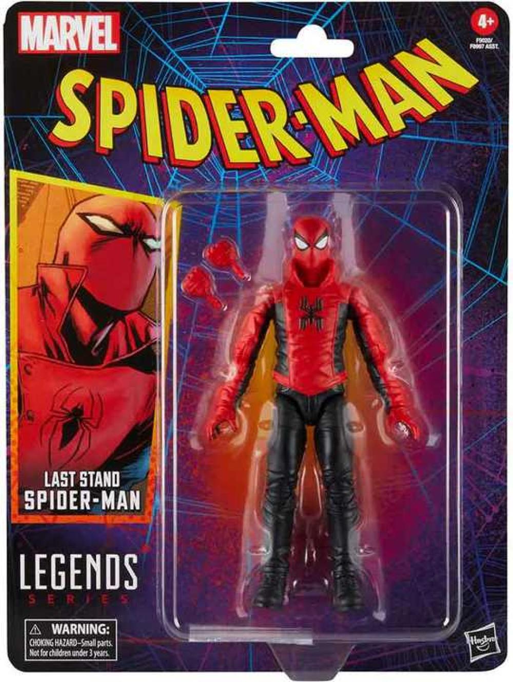 MARVEL LEGENDS RETRO NEW SPIDER MAN LAST STAND AF
