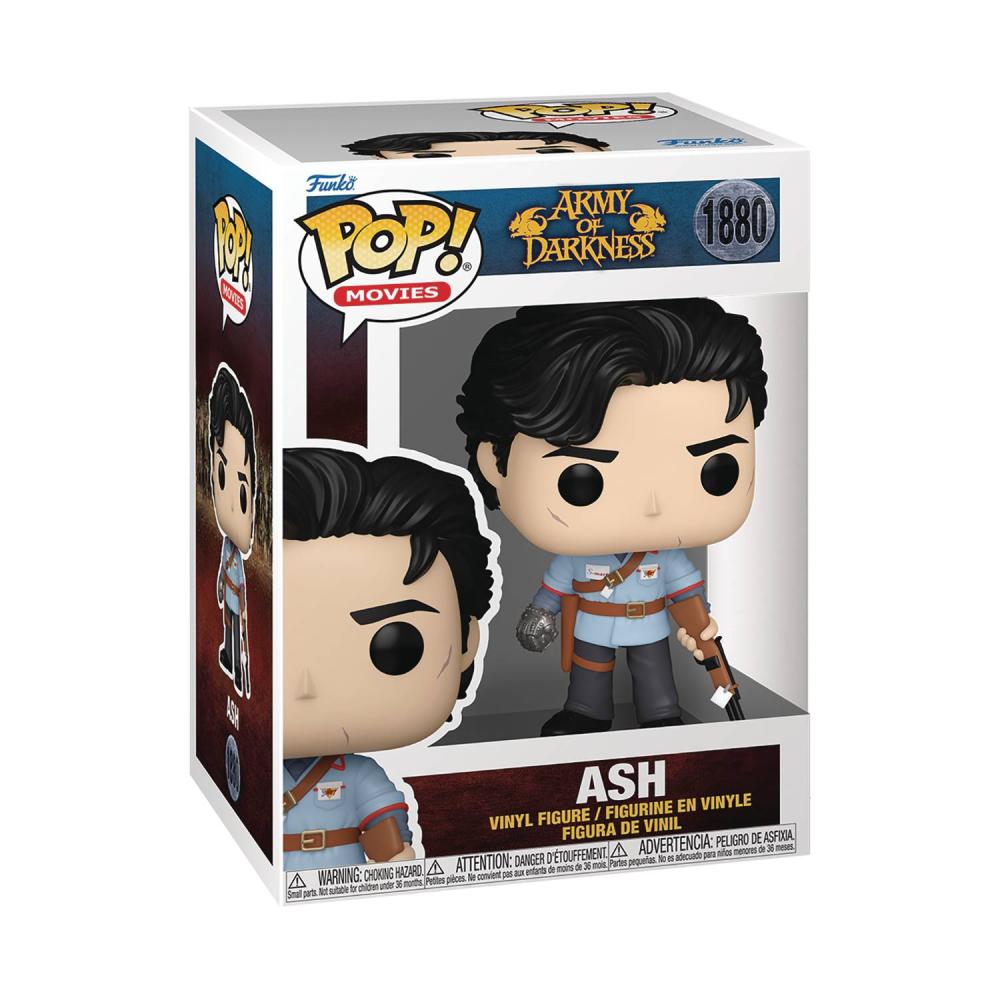 POP MOVIE ARMY OF DARKNESS ASH W BOOMSTICK VIN FIG