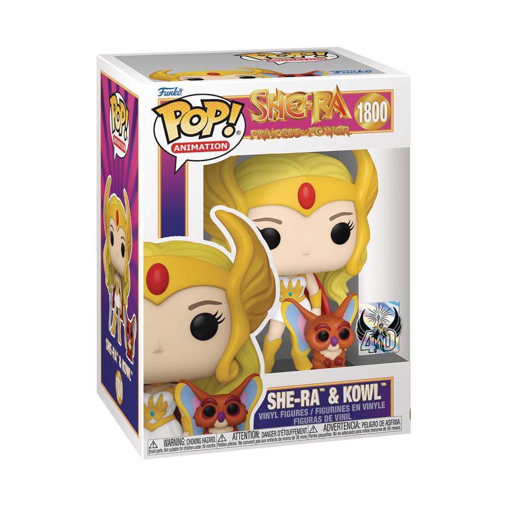 POP ANIMATION SHE-RA SHE-RA W KOWL VIN FIG