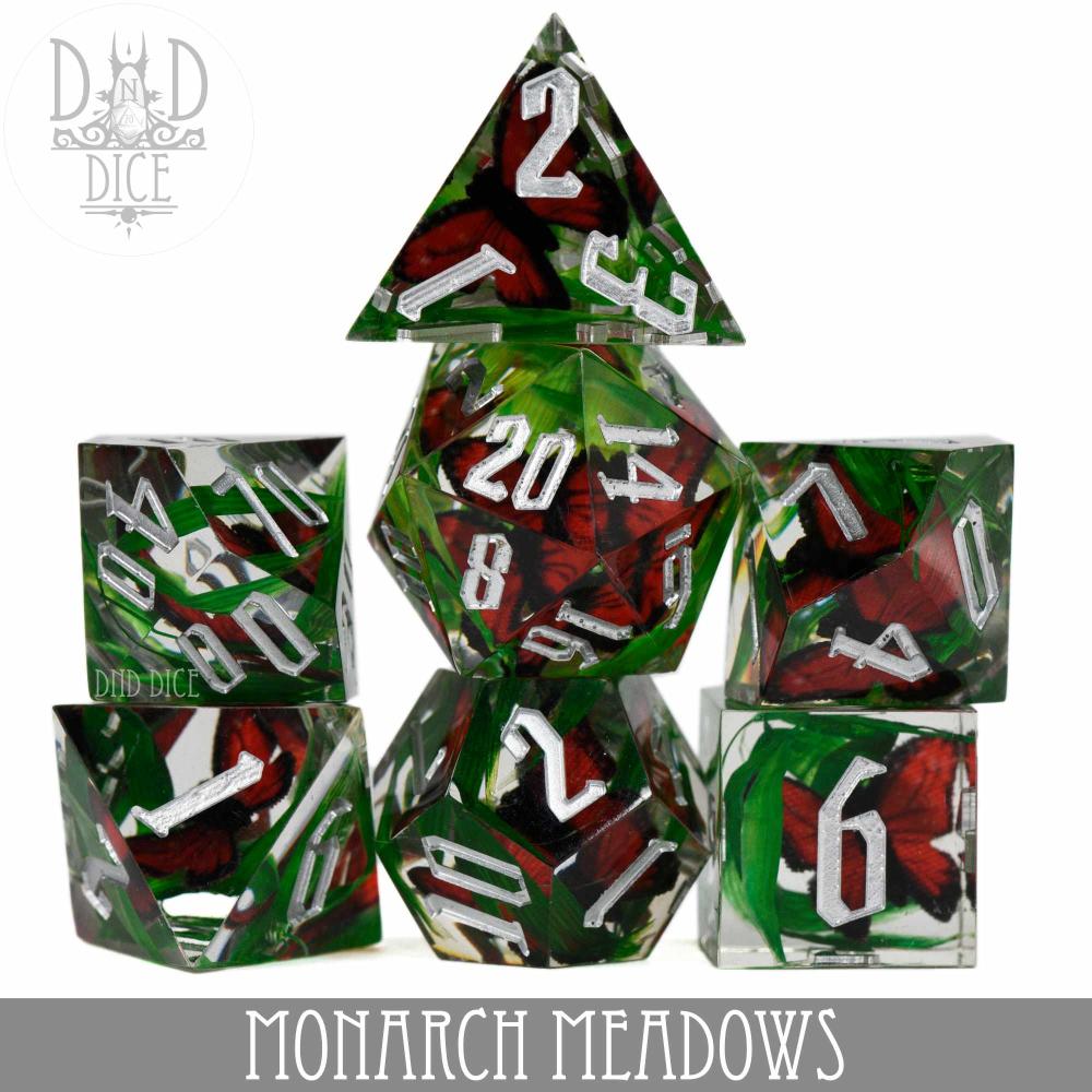 DNDDICE: Monarch Meadows Handmade