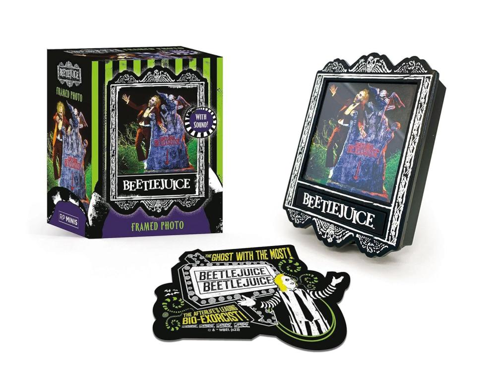 BOOK KIT BEETLEJUICE FRAMED PHOTO WITH SOUNDS