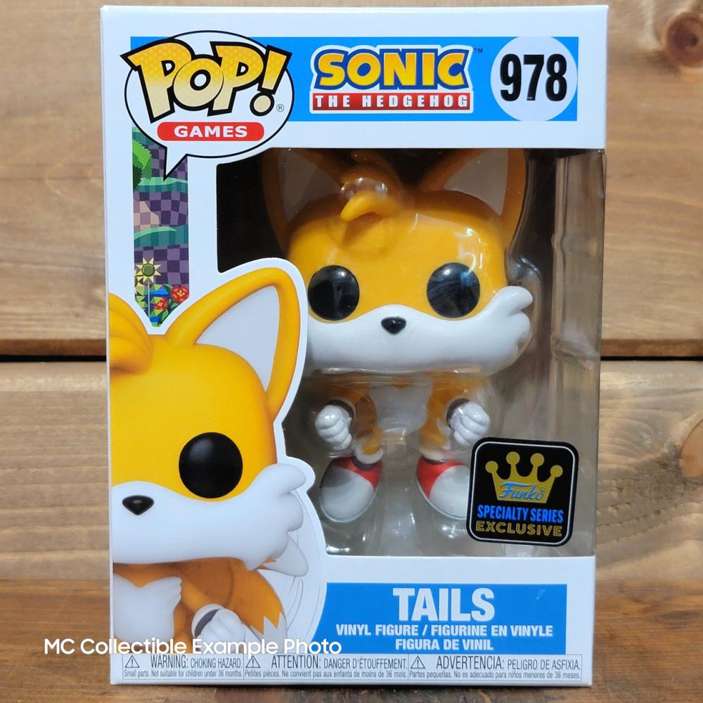 POP GAMES SONIC THE HEDGEHOG TAILS FLYING SS VINYL FIGURE