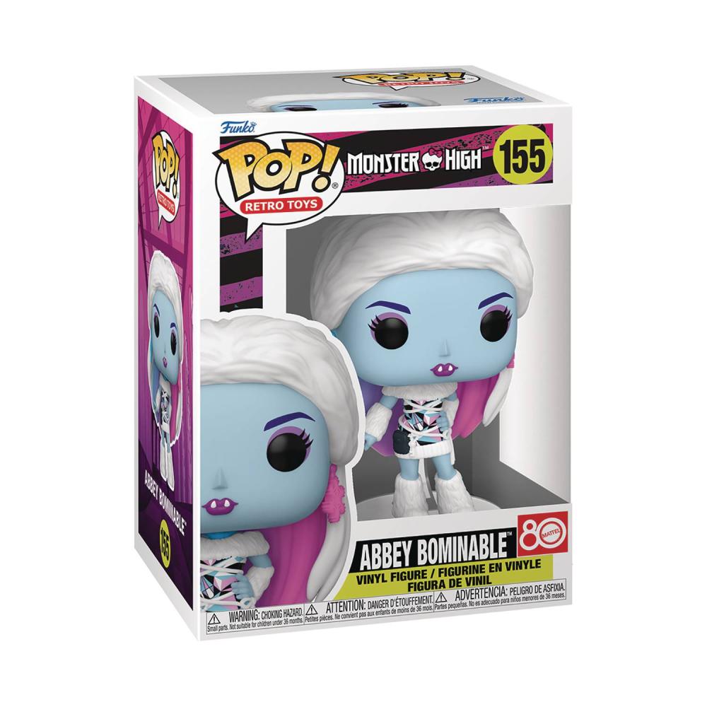 POP MISC RETRO TOYS MONSTER HIGH ABBEY BOMINABLE VIN FIG