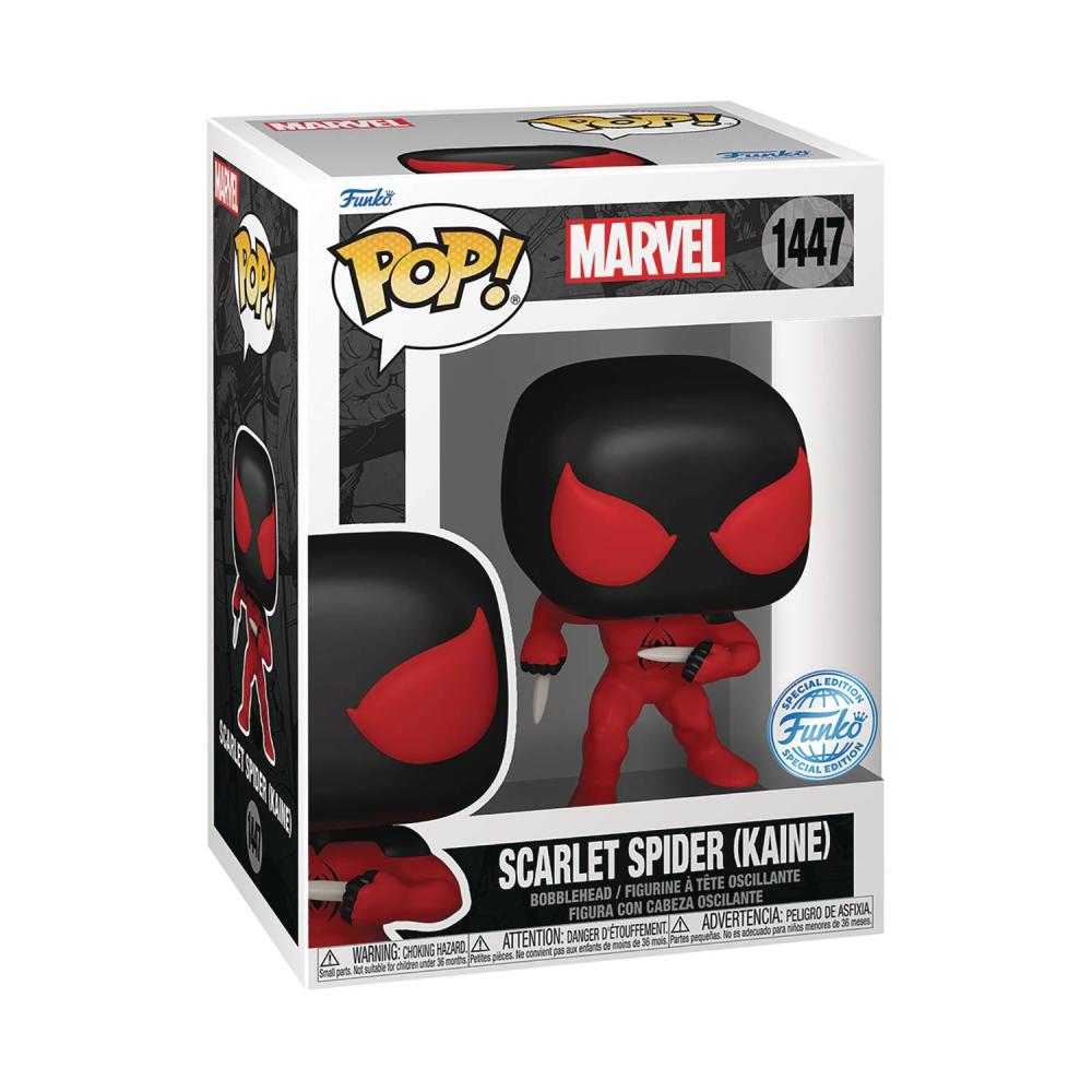 POP MARVEL COMICS SCARLET SPIDER KAINE VINYL FIG