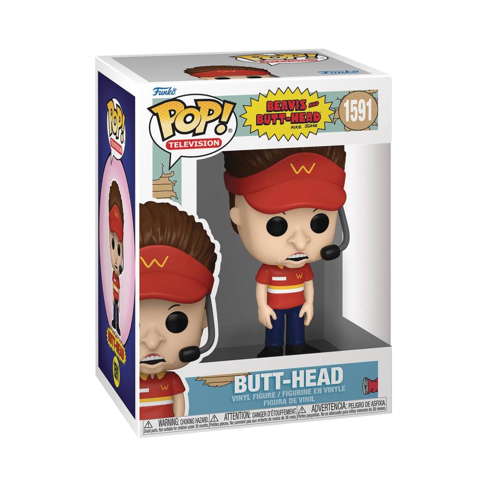 POP TV BEAVIS AND BUTT HEAD BUTT HEAD VIN FIG