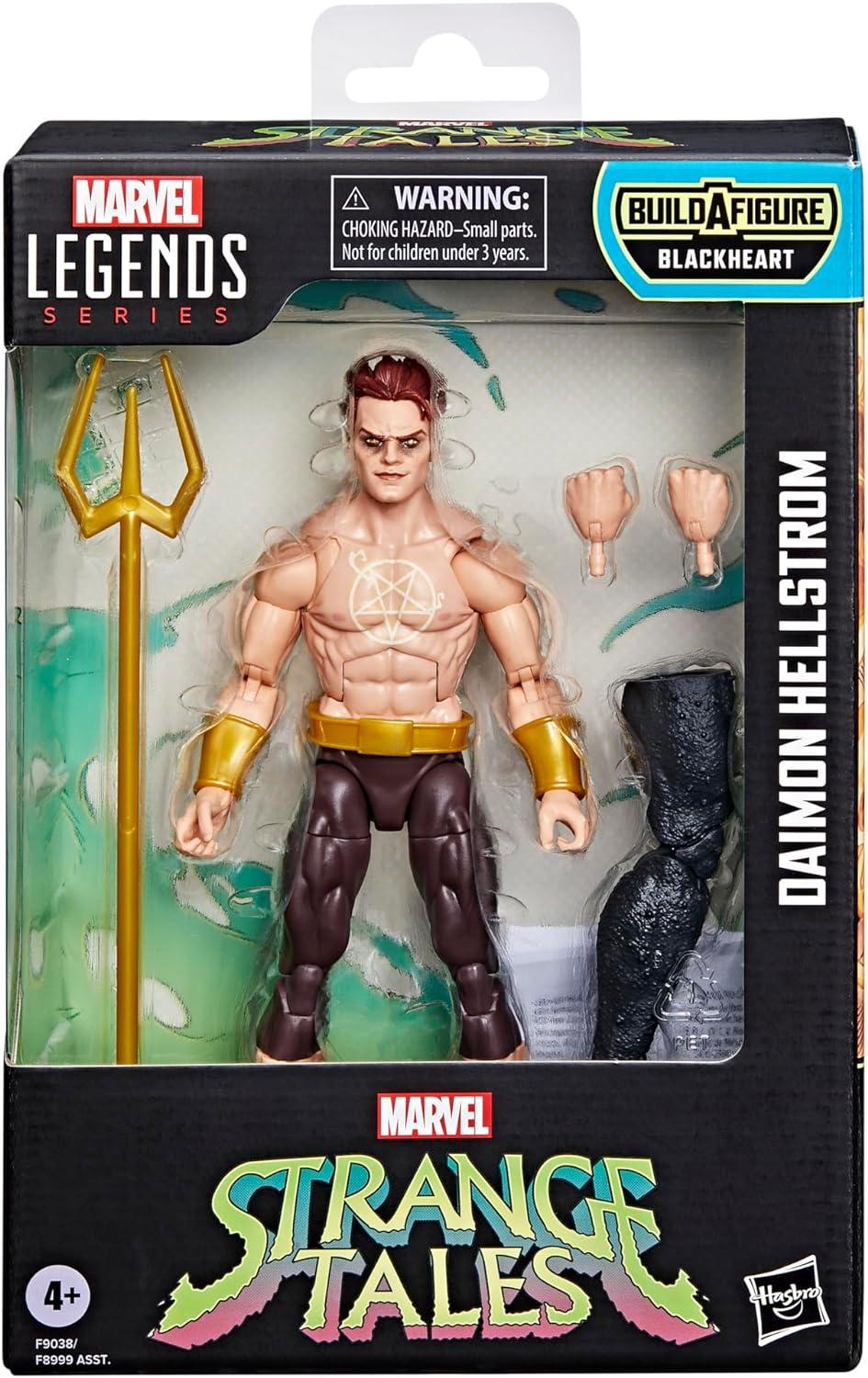 MARVEL LEGENDS NEW DAIMON HELLSTROM AF - BLACKHEART BAF