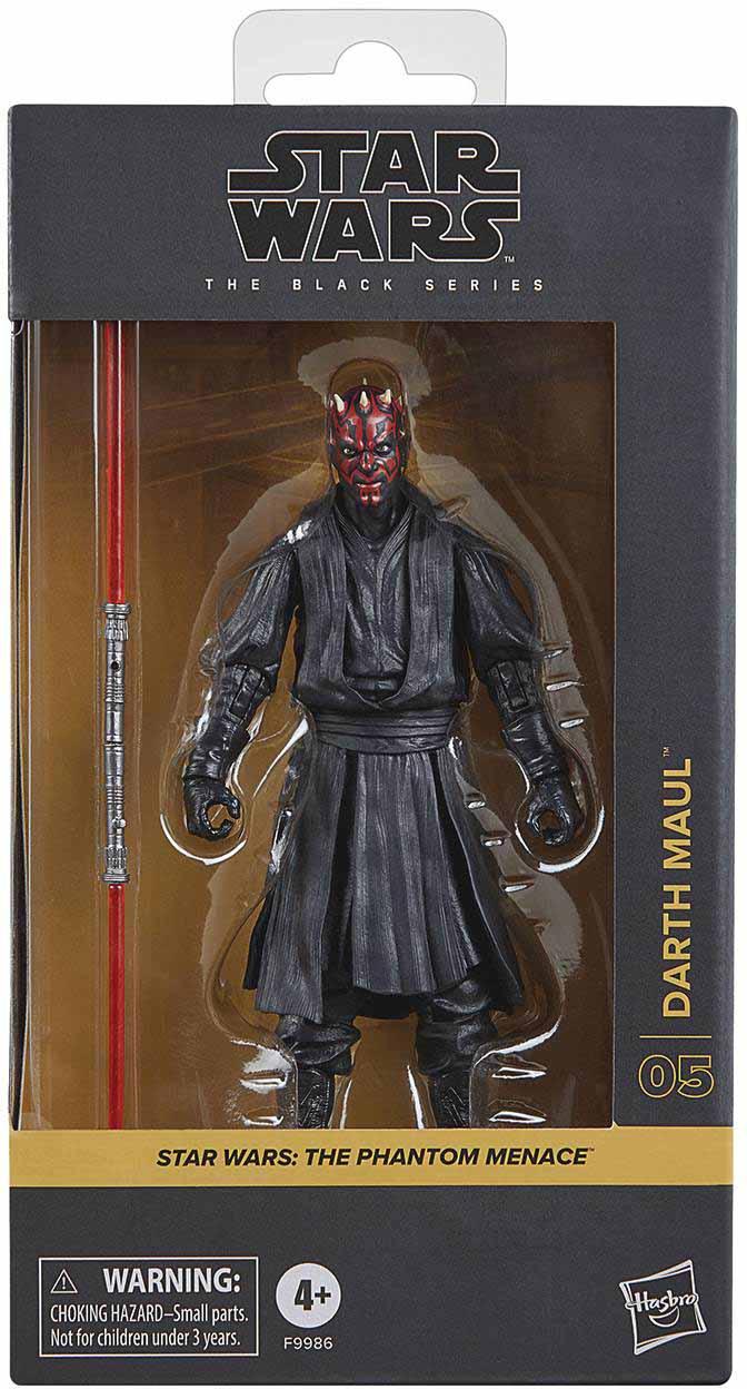 SW BLACK 6 INCH DARTH MAUL NEW PM AF