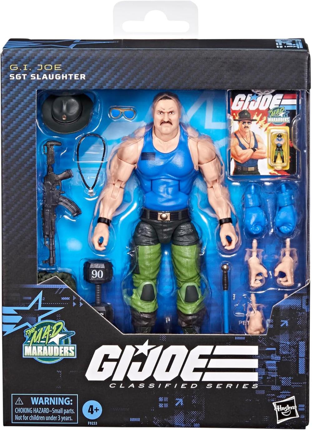 GI JOE CLASSIFIED SGT SLAUGHTER MARAUDERS 6IN AF