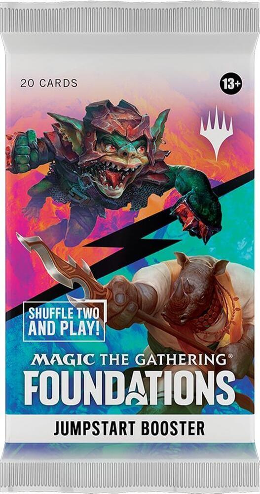 Magic the Gathering CCG: Foundations Jumpstart Booster Single