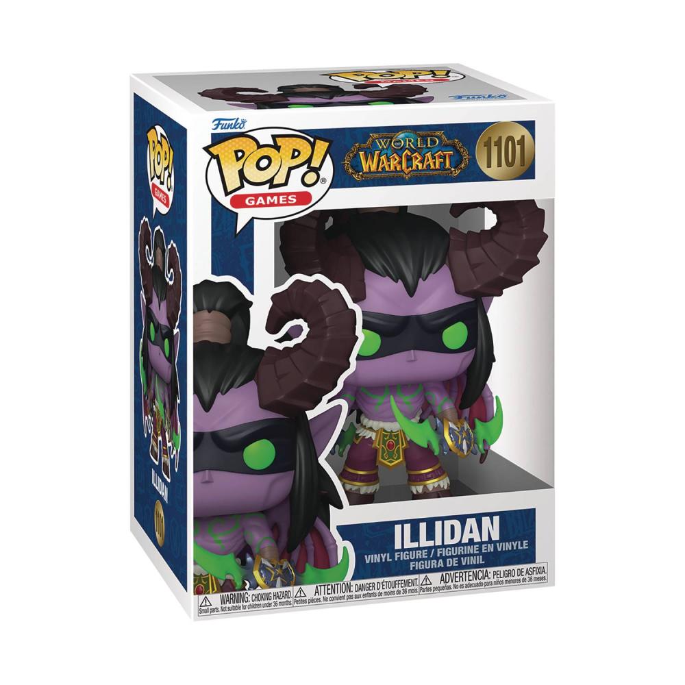 POP GAMES WORLD OF WARCRAFT ILLIDAN VIN FIG