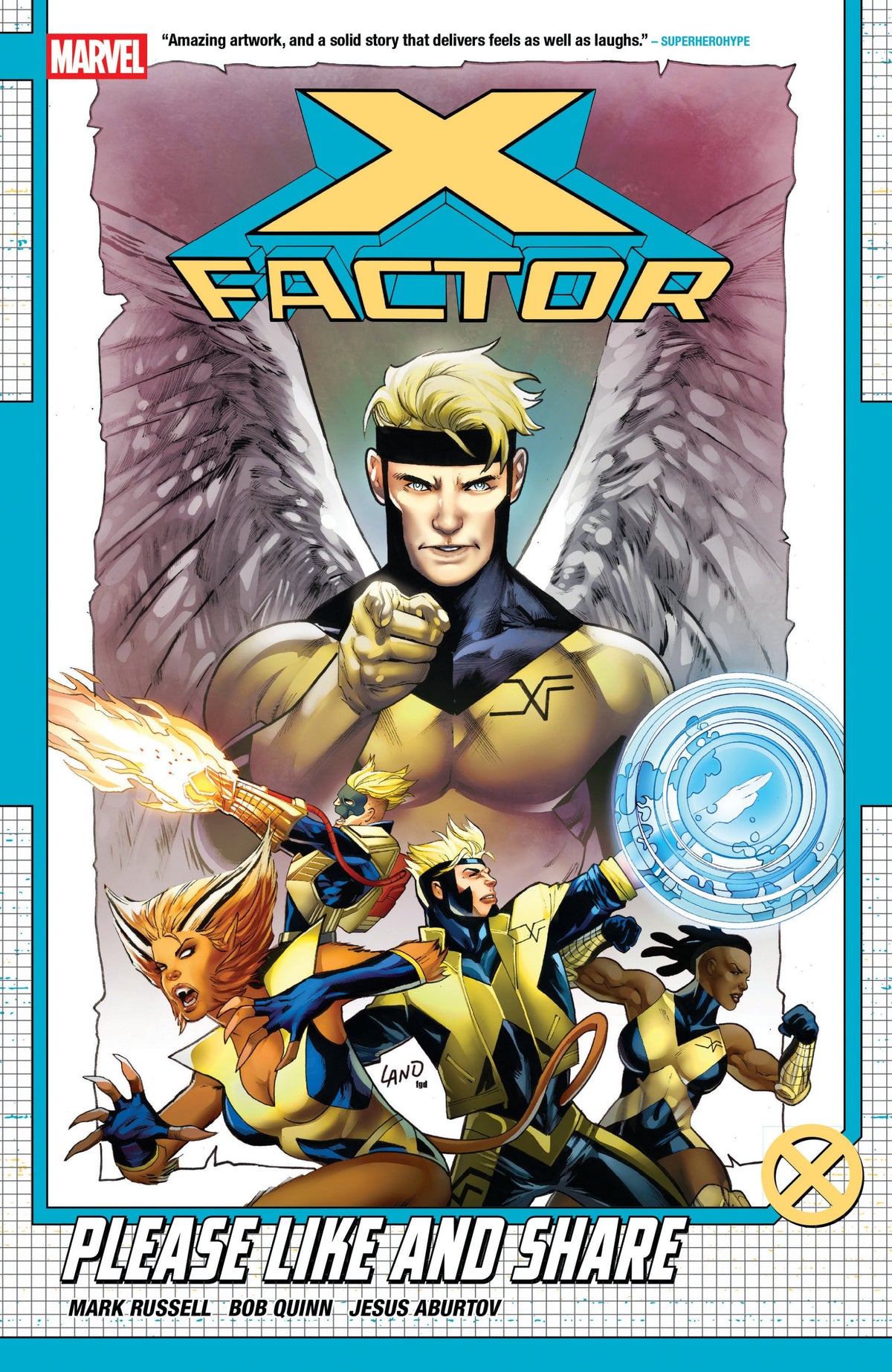 X-FACTOR BY MARK RUSSELL TP VOL 01 PLEASE LIKE AND SHARE
