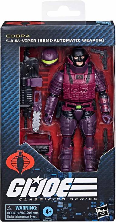 GI JOE CLASSIFIED SAW VIPER 6IN AF