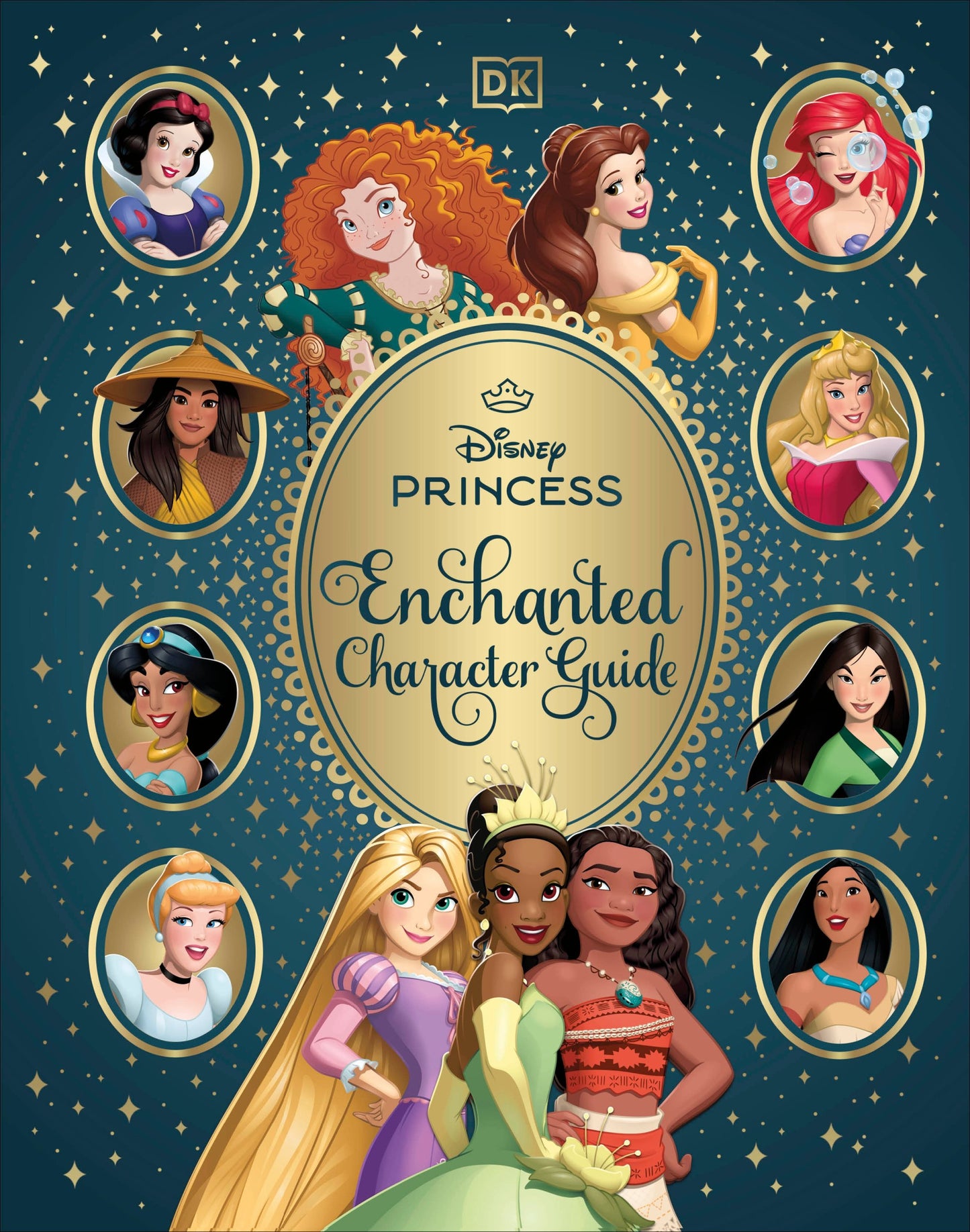 DISNEY PRINCESS ENCHANTED CHARACTER GUIDE HC