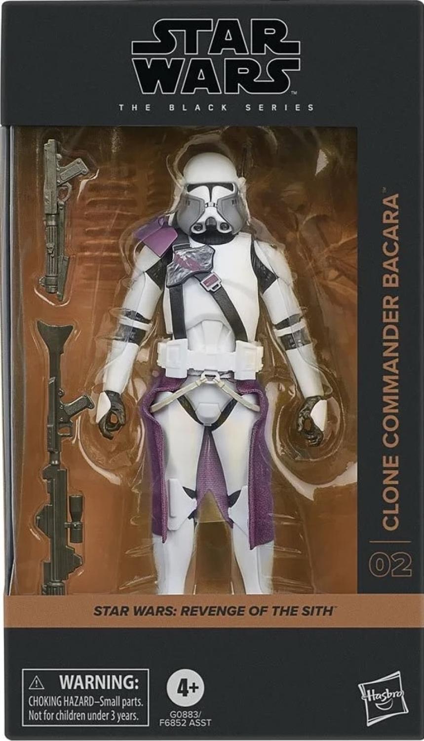 STAR WARS BLACK SERIES SW 6 INCH CLONE COMMANDER BACARA ROTS AF
