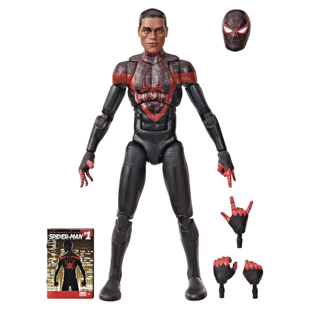 MARVEL LEGENDS RETRO NEW MILES MORALES COMIC AF