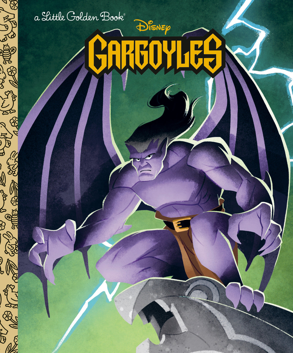 DISNEY GARGOYLES LITTLE GOLDEN BOOK HC