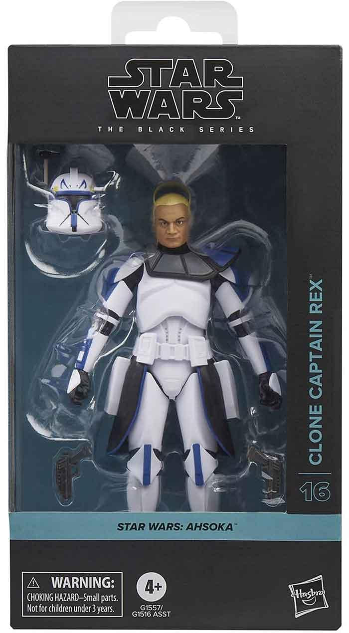STAR WARS BLACK SERIES SW 6 INCH CLONE CAPTAIN REX AHOSKA AF