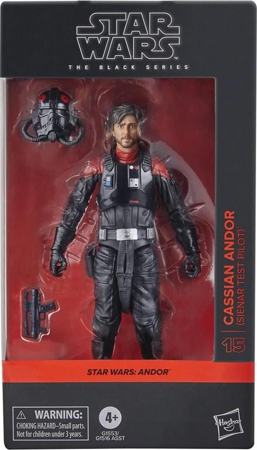 STAR WARS BLACK SERIES SW 6 INCH CASSIAN ANDOR - SIENAR TEST PILOT ANDOR AF