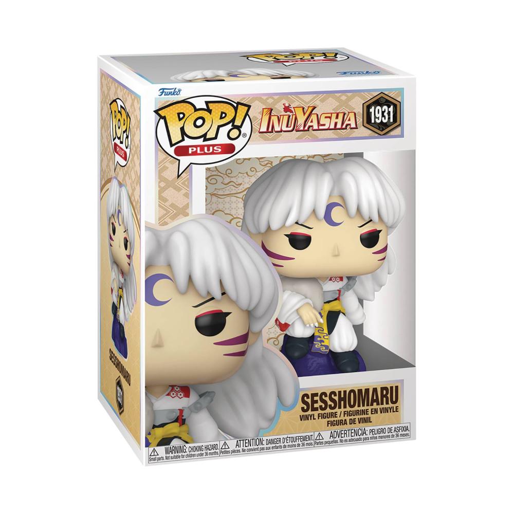 POP ANIMATION INUYASHA SESSHOMARU SITTING PLUS VIN FIG