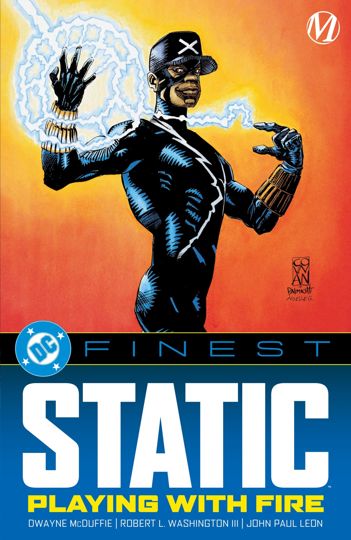 DC FINEST STATIC PLAYING WITH FIRE TP