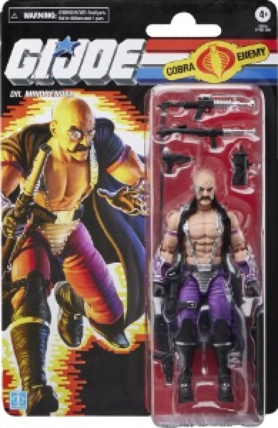 GI JOE RETRO CLASSIFIED DR MINDBENDER 6IN AF