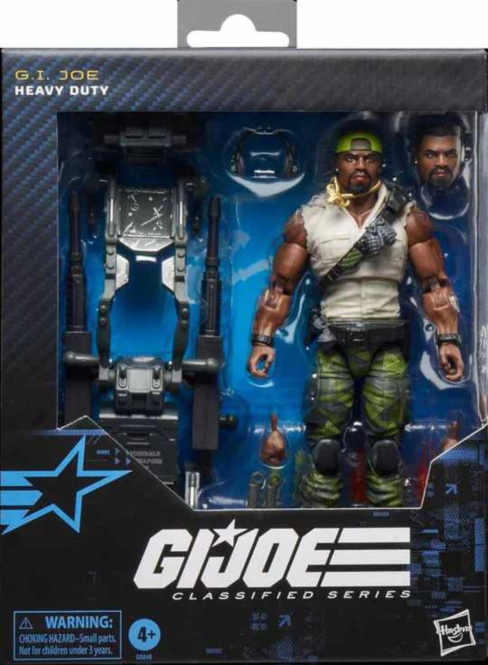GI JOE CLASSIFIED HEAVY DUTY 6IN AF
