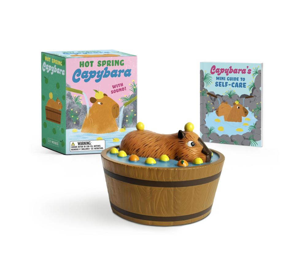 BOOK KIT HOT SPRING CAPYBARA