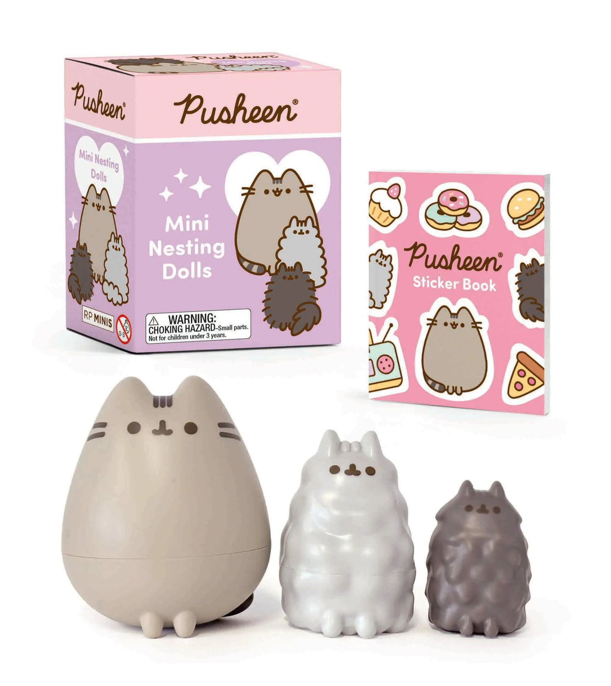 BOOK KIT PUSHEEN MINI NESTING DOLLS